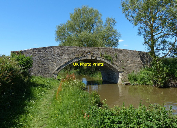 Photo 6"x4" Bridge 208: High Bush Bridge Northbrook\/SP4922 c2015