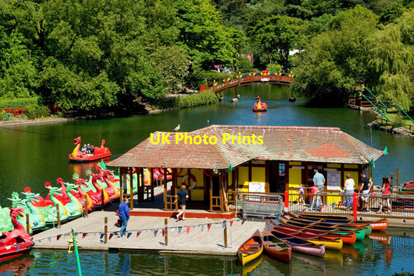 Photo 6"x4" Peasholm Lake, Scarborough Scarborough\/TA0388 c2015