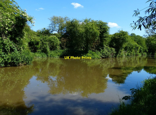 Photo 6"x4" Winding hole along the Oxford Canal Kirtlington c2015