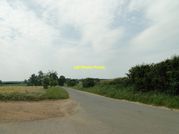 Photo 6"x4" Bath Road, West Dereham, a long way from Bath Wereham c2015