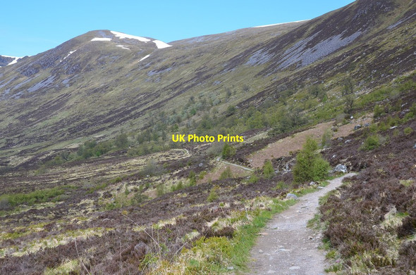 Photo 6"x4" Path to Coire Ardair Aberarder c2015