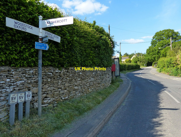 Photo 6"x4" Rousham Road in Tackley Nethercott\/SP4820 c2015