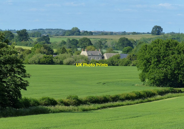 Photo 6"x4" Home Farm in the Cherwell valley Northbrook\/SP4922 c2015