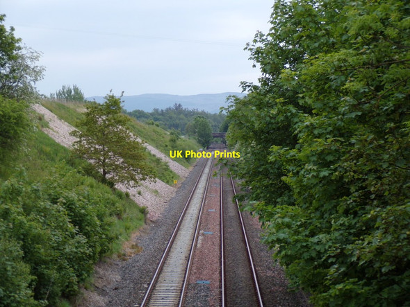 Photo 6"x4" Railway bridge at Drum farm Morton Mains c2015