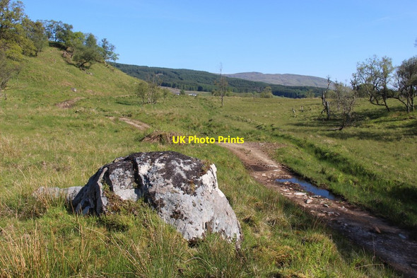 Photo 6"x4" The rocky road to High Balantyre Inveraray c2015
