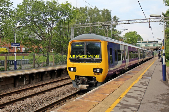 Photo 6"x4" Northern Rail Class 323, 323226, Handforth railway station Handforth c2015