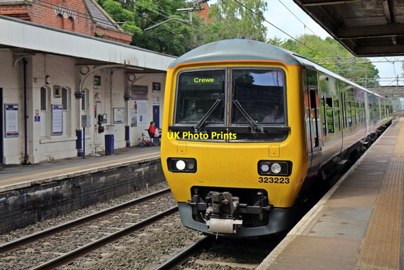 Photo 6"x4" Northern Rail Class 323, 323223, Alderley Edge railway station Alderley Edge\/SJ8478 c2015