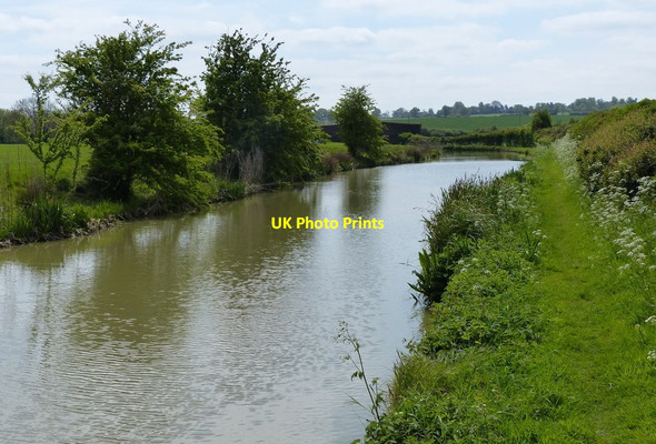 Photo 6"x4" Oxford Canal near Bridge 126: Stoneton Bridge Stoneton c2015