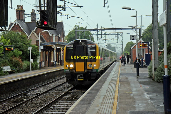 Photo 6"x4" London Midland Class 350, 350368, Alsager railway station Alsager c2015