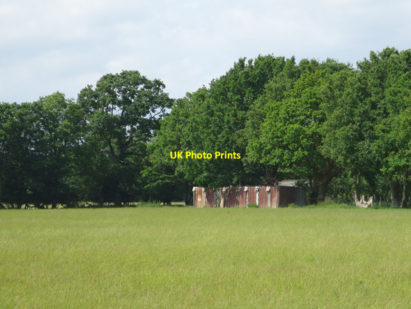 Photo 6"x4" Hopper Huts near Cradducks Farm Knox Bridge c2015