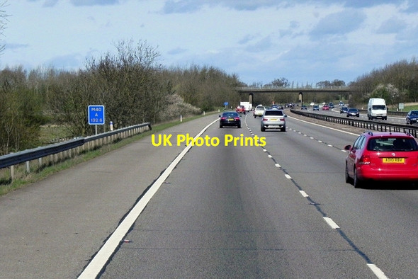 Photo 6"x4" Northbound M40 near Avon Dassett Arlescote c2015