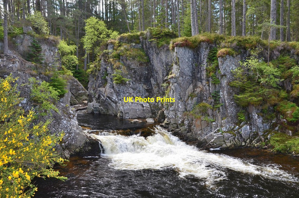 Photo 6"x4" Waterfall, River Pattack Feagour c2015