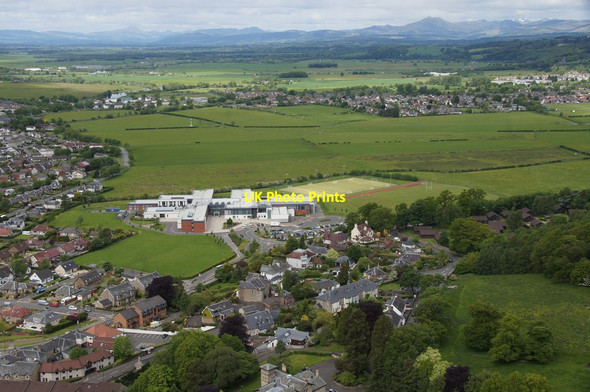 Photo 6"x4" Wallace High School, Causewayhead, Stirling, from the Wallace Monument Stirling\/NS7993 c2015