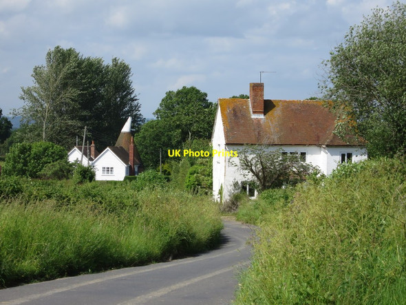 Photo 6"x4" Goudhurst Road Knox Bridge c2015
