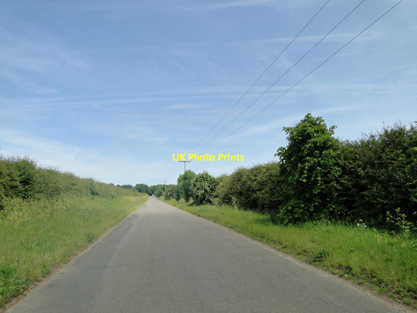 Photo 6"x4" The Ringstead road north of Sedgeford Sedgeford c2015