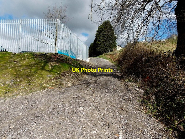 Photo 6"x4" Steep path to Glannant Road, Gilfach Goch  Evanstown c2014