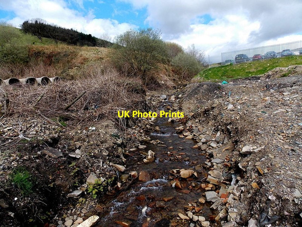 Photo 6"x4" Nant Abercerdin, Gilfach Goch Evanstown c2014