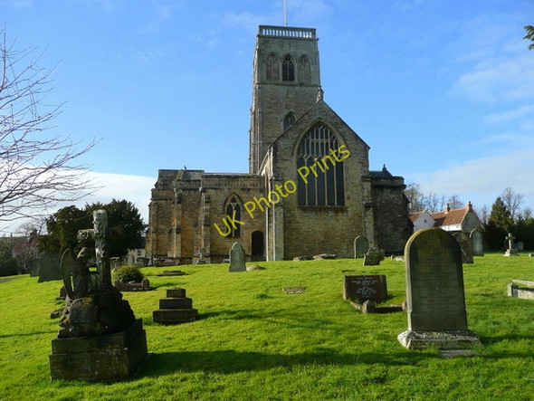 Photo 6"x4" St. Mary's church, Wedmore Wedmore c2009 P1
