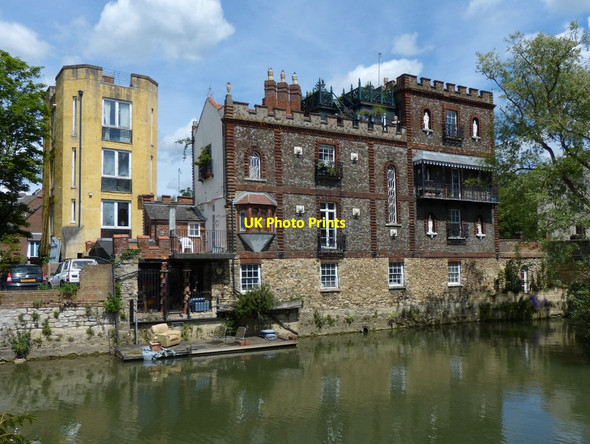 Photo 6"x4" Grandpont Island in the River Thames Oxford\/SP5106 c2015