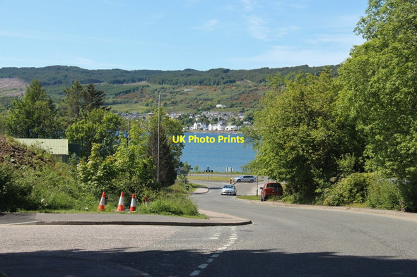 Photo 6"x4" Road junction in Kilmory Industrial Estate Lochgilphead c2015