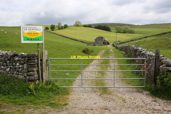 Photo 6"x4" Track to Fawber New Houses\/SD8073 c2015