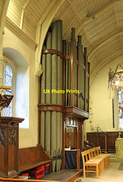 Photo 6"x4" St Mary, East Barnet - Organ East Barnet c2015