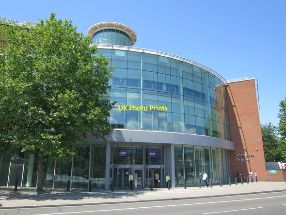 Photo 6"x4" Television Centre Hammersmith\/TQ2279 c2015