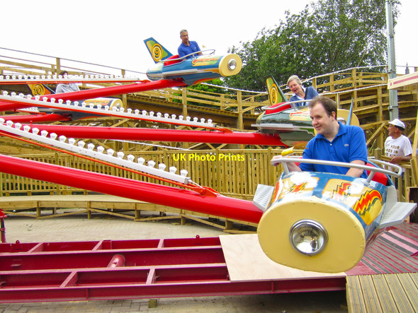 Photo 6"x4" Hurricane Jets, Dreamland Margate Margate c2015