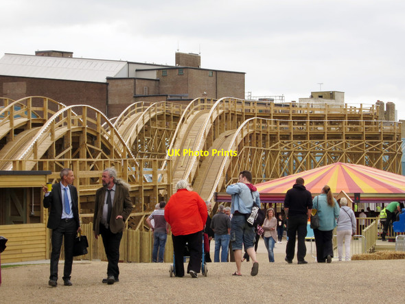 Photo 6"x4" Scenic railway, Dreamland Margate Margate c2015