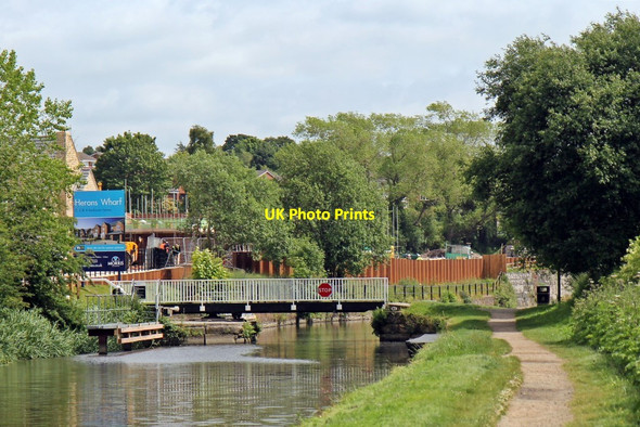 Photo 6"x4" Swing bridge, Herons Wharf, Appley Bridge Appley Bridge c2015