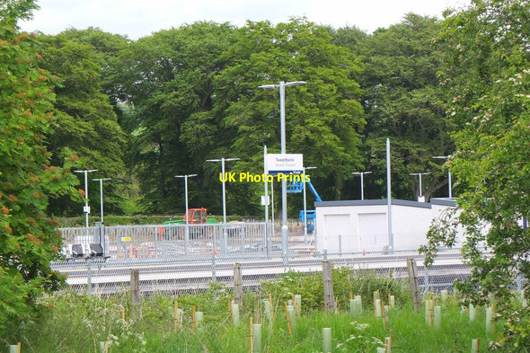 Photo 6"x4" New station, Tweedbank Melrose\/NT5434 c2015