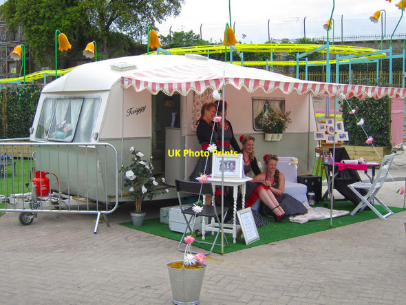 Photo 6"x4" Caravan at Dreamland Margate Margate c2015