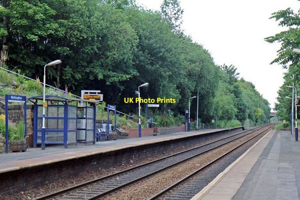 Photo 6"x4" Towards Bolton, Westhoughton railway station Westhoughton c2015