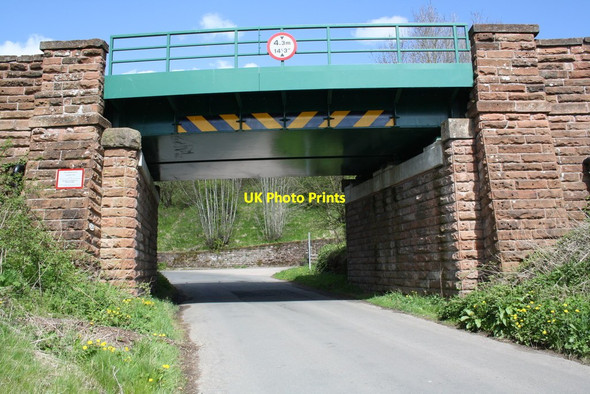 Photo 6"x4" Settle-Carlisle Railway Bridge #254, south end Long Marton c2015