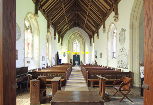 Photo 6"x4" St Andrew, Great Finborough - West end Great Finborough c2015