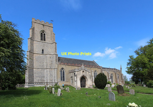 Photo 6"x4" St Mary, Buxhall Buxhall c2015