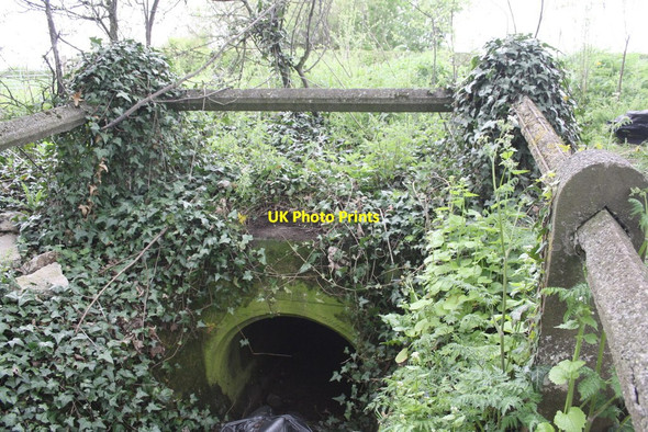 Photo 6"x4" Culvert for ditch beside Sandy Bank Northallerton c2015