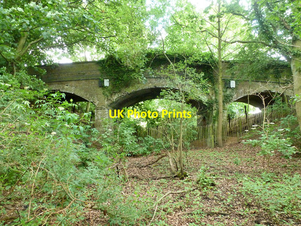 Photo 6"x4" Old railway bridge, Wickham Bishops Langford\/TL8309 c2015