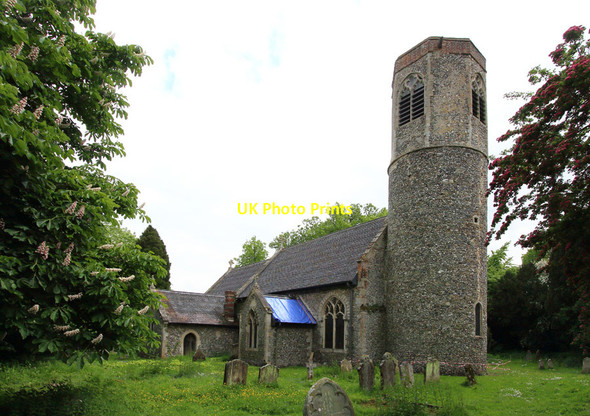 Photo 6"x4" All Saints, Stuston Stuston c2015