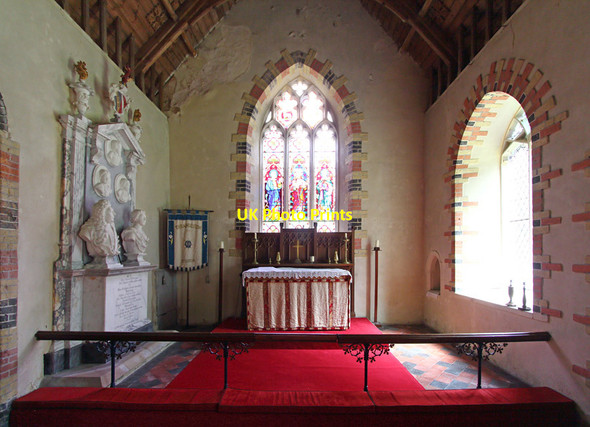 Photo 6"x4" All Saints, Stuston - Sanctuary Stuston c2015