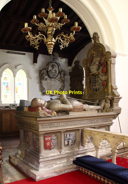 Photo 6"x4" St Mary, Brome - Monument Brome c2015