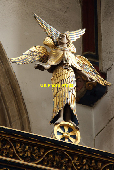 Photo 6"x4" St Peter & St Paul, Eye - Angel Eye\/TM1473 c2015