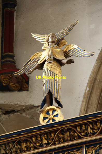 Photo 6"x4" St Peter & St Paul, Eye - Angel Eye\/TM1473 c2015 P1