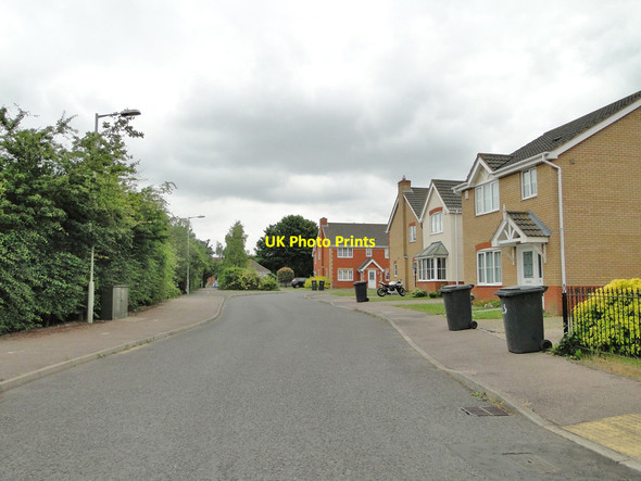 Photo 6"x4" Morgan Drive, Ipswich White House\/TM1346 c2015