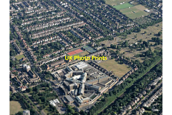 Photo 6"x4" HM Prison Wandsworth from the air Wandsworth c2015