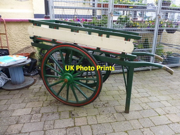 Photo 6"x4" Hand cart, Ardara Ardara c2015