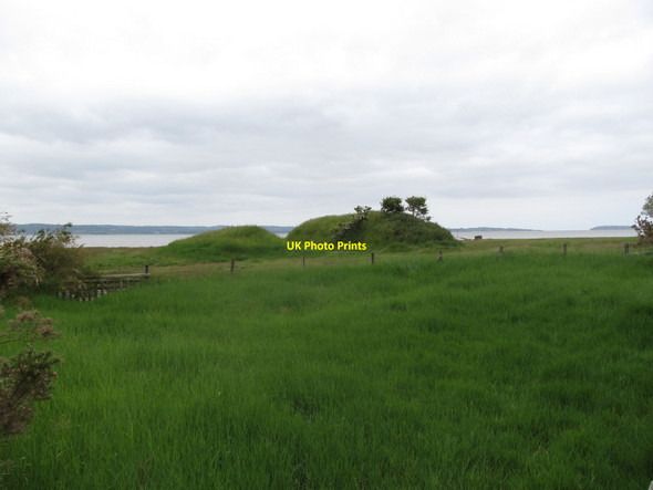 Photo 6"x4" Disused Rifle Range on the sea marshes at Aber Abergwyngregyn c2015