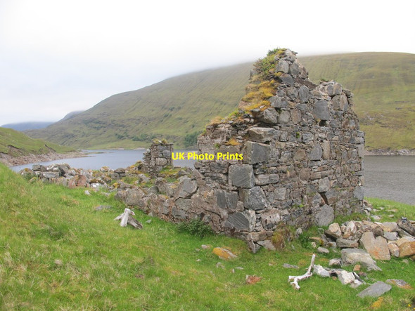 Photo 6"x4" Ruined Croft Am M\u00e0m\/NH1230 c2015