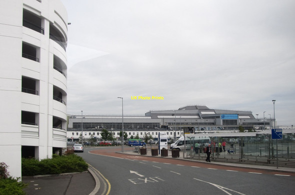 Photo 6"x4" Dublin Aerospace building at Dublin Airport Santry c2015