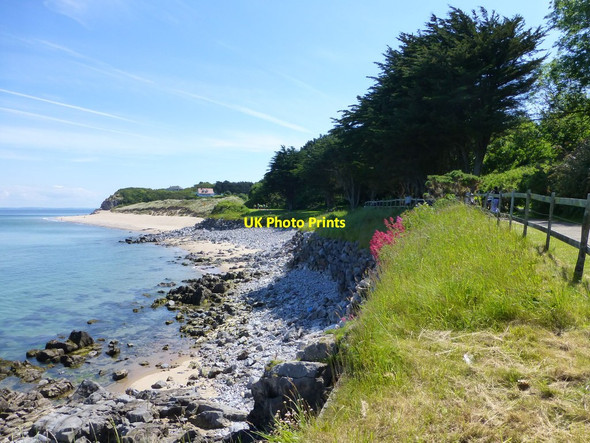 Photo 6"x4" The path from the jetty on Caldey Isle Penally\/Penalun c2015